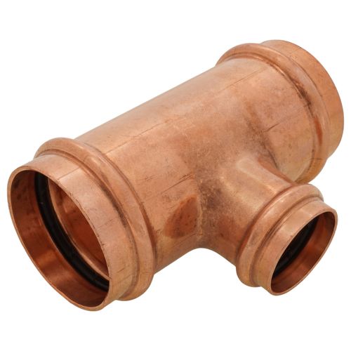 Main product image of 2" x 2" x 1-1/4" Press Copper Tee