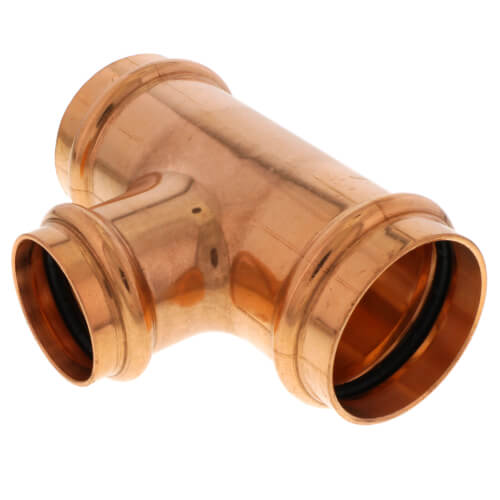 Main product image of 2" x 2" x 1-1/2" Press Copper Tee