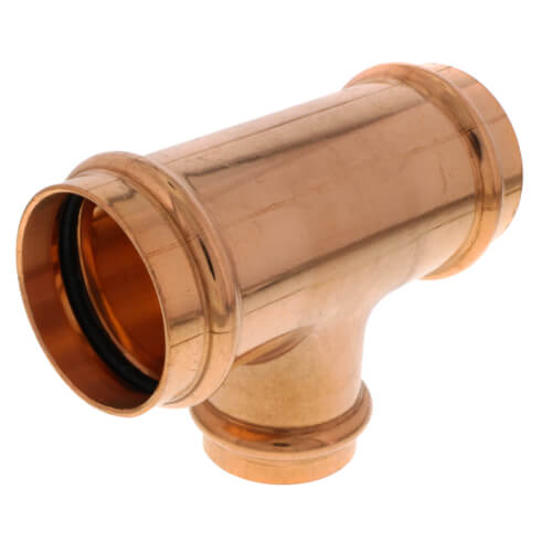 Main product image of 2" x 2" x 1-1/2" Press Copper Tee
