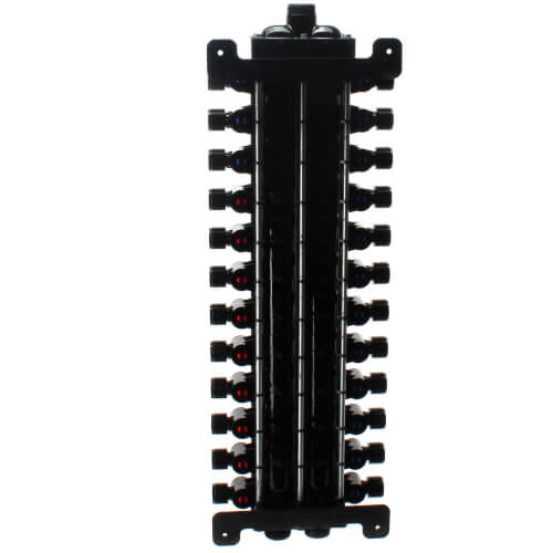 Main product image of 1/2", 24 Port PolyAlloy Crimp MANABLOC (9 hot, 15 cold)