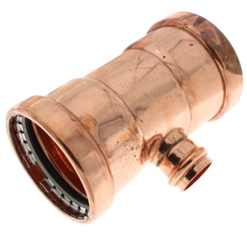 3" x 3" x 1" Press Copper Tee