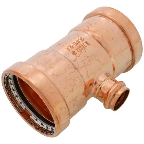 Main product image of 3" x 3" x 1" Press Copper Tee