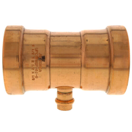 Main product image of 3" x 3" x 1-1/2" Press Copper Tee