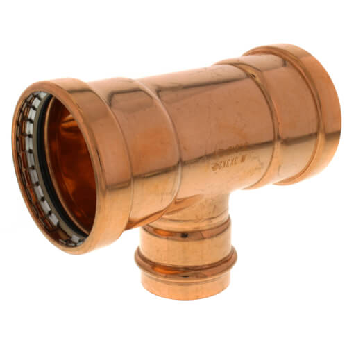 Main product image of 3" x 3" x 2" Press Copper Tee