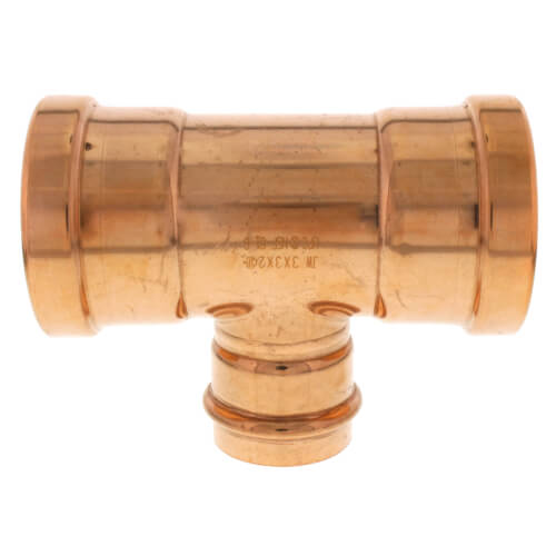 Main product image of 3" x 3" x 2" Press Copper Tee