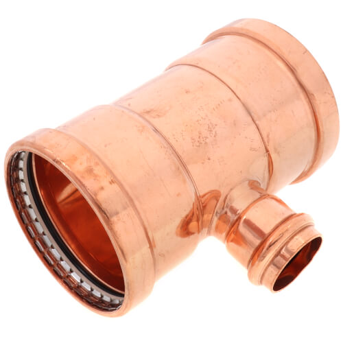 Main product image of 4" x 4" x 1-1/2" Press Copper Tee