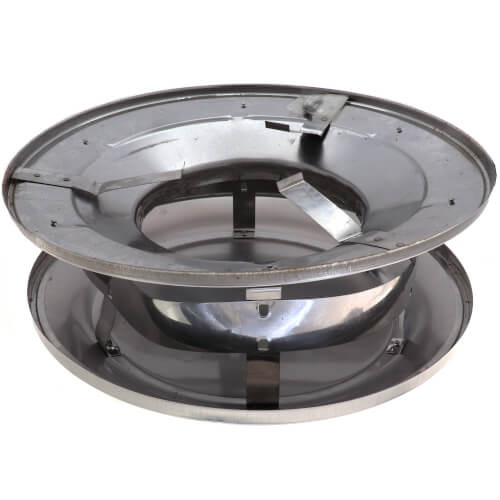 Main product image of 8TLCCD, 8" Round Dome Rain Cap (TLCC Series)