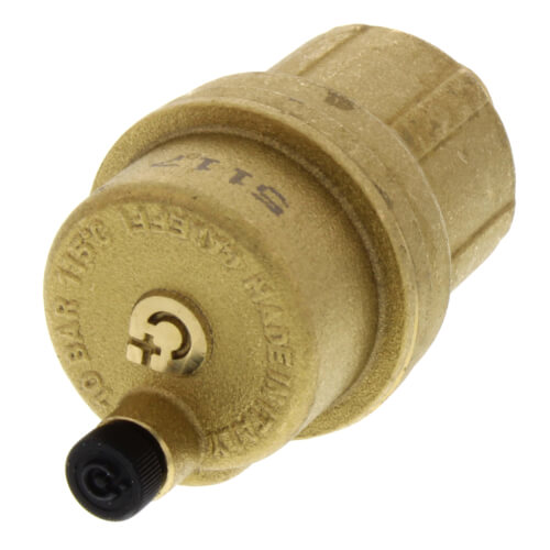 502720A Caleffi 502720A 1/4" Automatic Air Vent with Check Valve