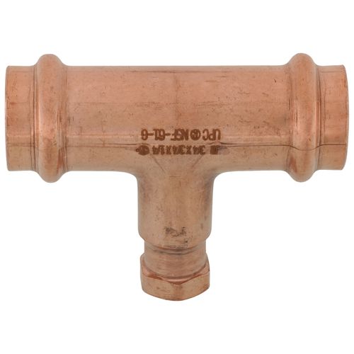 Main product image of 3/4" x 3/4" x 1/4" Press x Press x Female Copper Tee