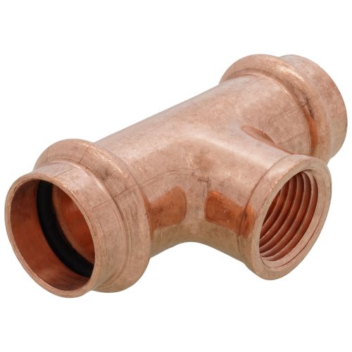 Main product image of 3/4" x 3/4" x 1/2" Press x Press x Female Copper Tee