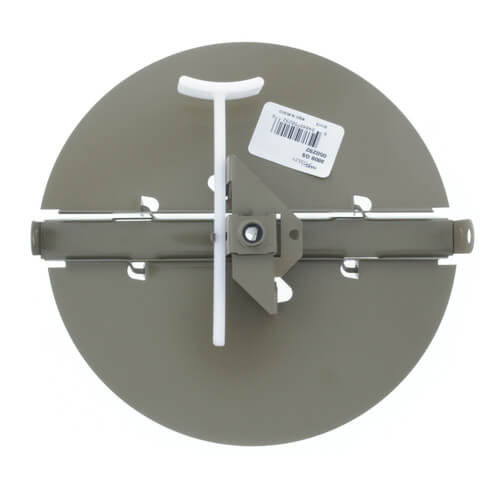 3800 Series 8" Steel Butterfly Damper with Ring (Golden Sand)