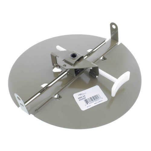 3800 Series 8" Steel Butterfly Damper with Ring (Golden Sand)