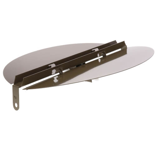 3800 Series 10" Steel Butterfly Damper (Golden Sand)