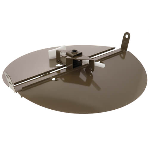 3800 Series 10" Steel Butterfly Damper (Golden Sand)