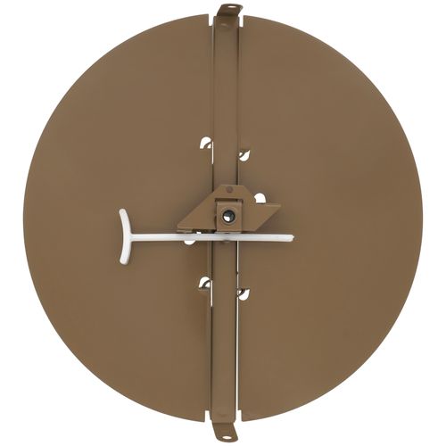 Main product image of 3800 Series 12" Steel Butterfly Damper with Ring (Golden Sand)