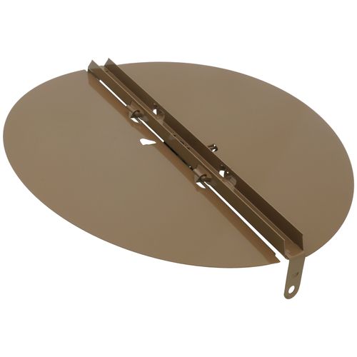 Main product image of 3800 Series 12" Steel Butterfly Damper with Ring (Golden Sand)