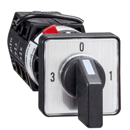 Main product image of Harmony K Cam Ammeter Switch, 16mm/22mm, 3 Steps + Position 0 (10A, 90 Deg)