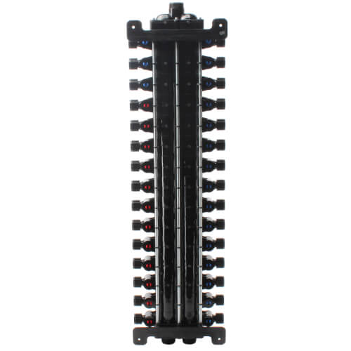 Main product image of 1/2", 30 Port PolyAlloy Crimp MANABLOC (12 hot, 18 cold)