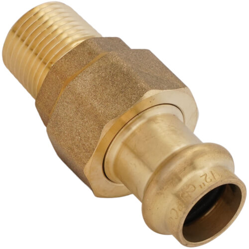 Main product image of 1/2" Press x Male Copper Union