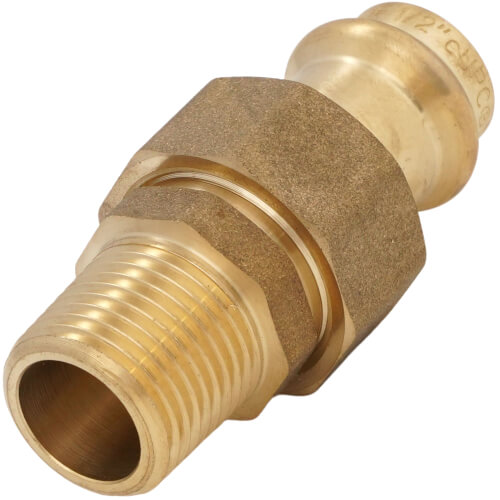 Main product image of 1/2" Press x Male Copper Union