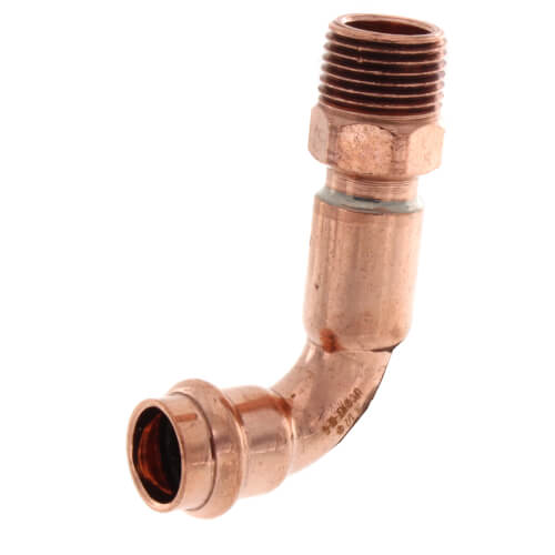 Main product image of 1/2" Press x Male Copper 90° Elbow