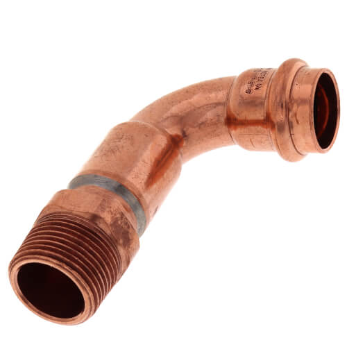 Main product image of 3/4" Press x Male Copper 90° Elbow