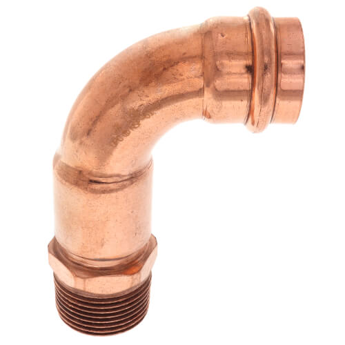 Main product image of 1" Press x Male Copper 90° Elbow