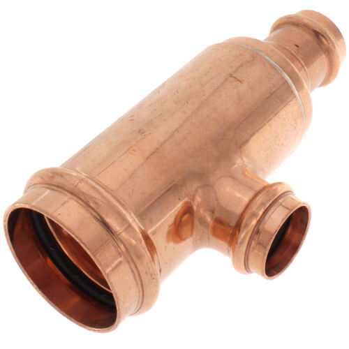2" x 1" x 1" Press Copper Tee