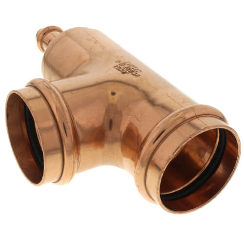 2" x 1/2" x 2" Press Copper Tee