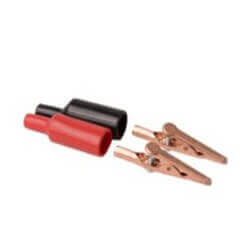 Main product image of Copper Alligator Clips, 1-31/32" Long, Jaws Open 5/16" Max