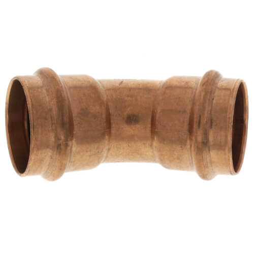 1-1/4" Press Copper 45° Elbow