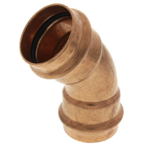 1-1/4" Press Copper 45° Elbow