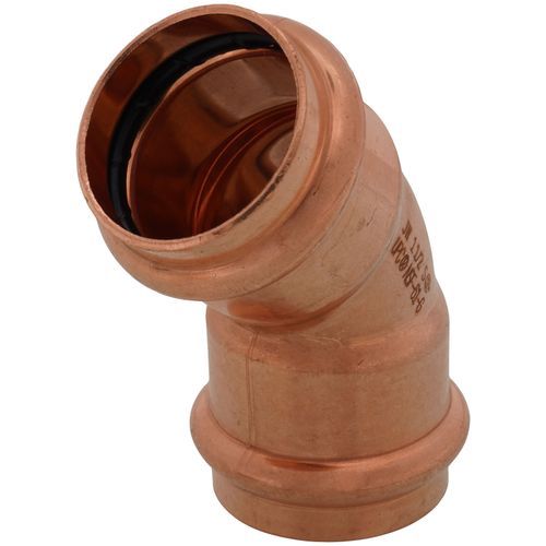 Main product image of 1-1/2" Press Copper 45° Elbow