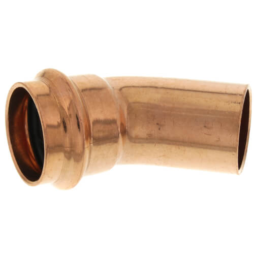 1" FTG x Press Copper 45° Street Elbow