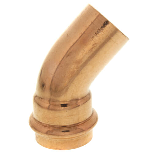1" FTG x Press Copper 45° Street Elbow