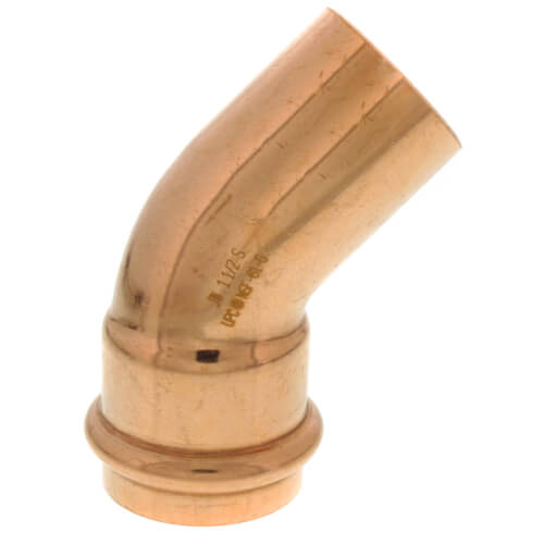 Main product image of 1-1/2" FTG x Press Copper 45° Street Elbow