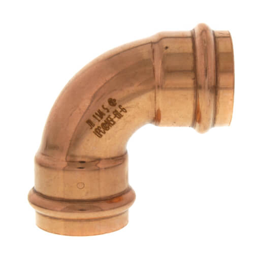 1-1/4" Press Copper 90° Elbow
