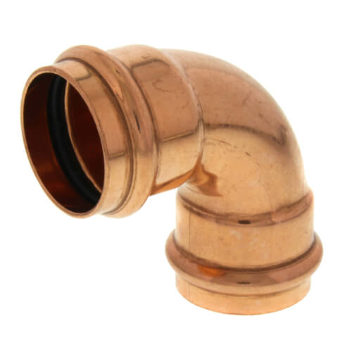 1-1/4" Press Copper 90° Elbow