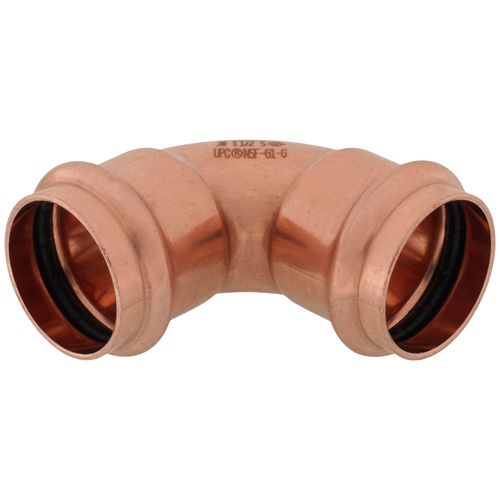 Main product image of 1-1/2" Press Copper 90° Elbow