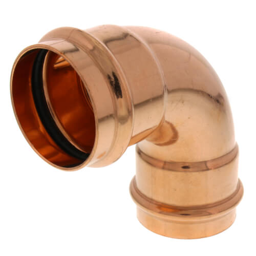 Main product image of 2" Press Copper 90° Elbow