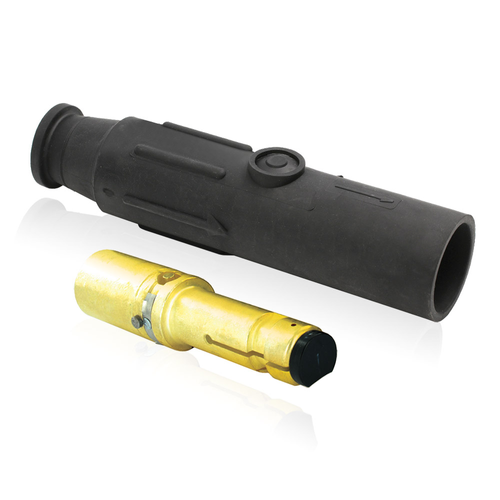 Main product image of 23 Series Plug, Male, 600A Max, 600V Crimp Tube Termination, 350-500 MCM Cable Range (Black)