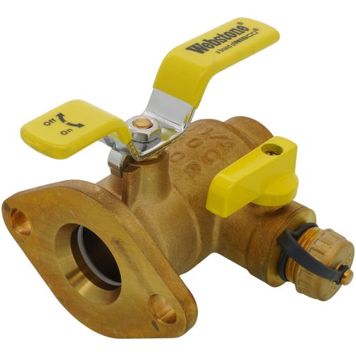 Main product image of 1-1/4" Sweat Isolator Flange with Drain