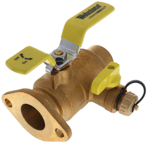Main product image of 1-1/2" Sweat Isolator Flange with Drain