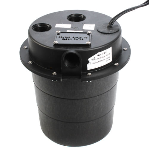 Main product image of WRS-5-1/6 HP, 15 GPM @ 5' Submersible Utility Pump, Water Removal System w/ 5 gal. Tank & 10ft Power Cord