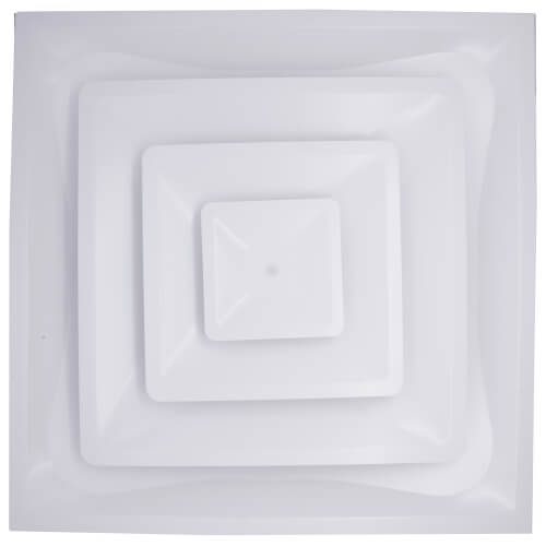 Main product image of Steel Fixed Pattern Diffuser w/ 12" Collar (FPD3 Series)