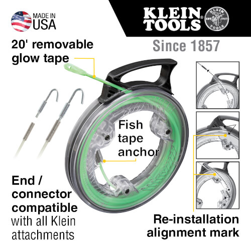 Main product image of Glow in the Dark Fish Tape, 20-Foot
