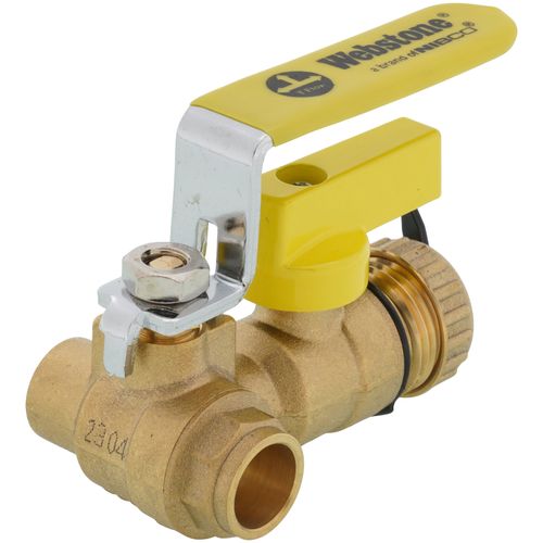 Main product image of 1/2" Sweat PRO-PAL Full Port Ball Valve w/ Drain
