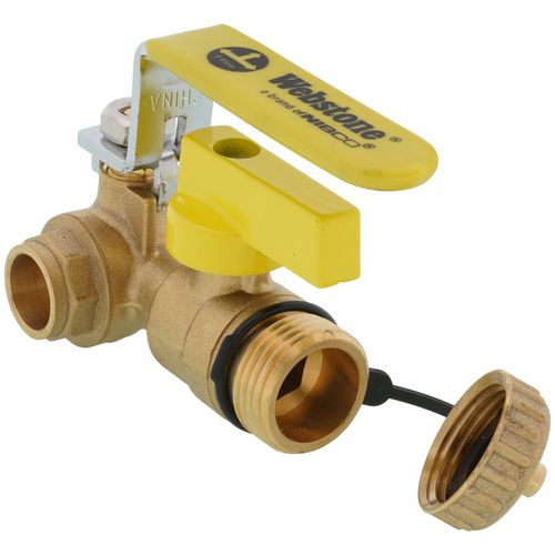 Main product image of 1/2" Sweat PRO-PAL Full Port Ball Valve w/ Drain