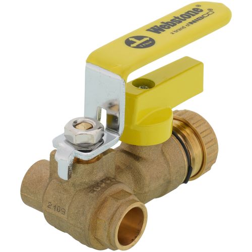 Main product image of 1/2" Sweat PRO-PAL Full Port Ball Valve w/ Drain (Lead Free)