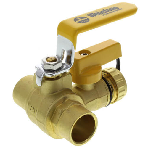 Main product image of 3/4" Sweat PRO-PAL Full Port Ball Valve w/ Drain